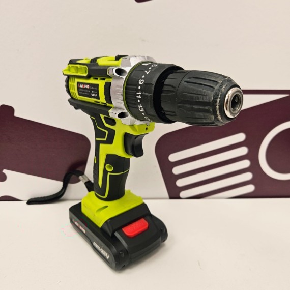 8-8-74356-3-Taladro A Bateria atornillador percutor Laishid 28V 2 baterías