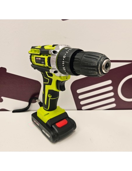 8-8-74356-3-Taladro A Bateria atornillador percutor Laishid 28V 2 baterías