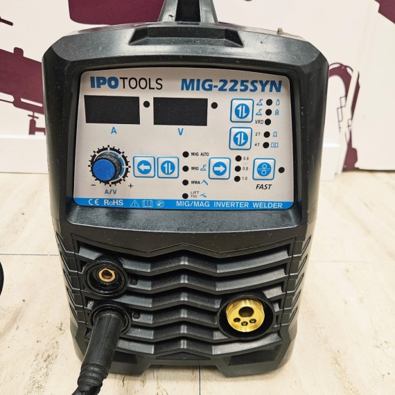 8-8-71060-3-Soldador IPOTOOLS MIG-225SYN Maquina De Soldar MIG MAG Sinérgica