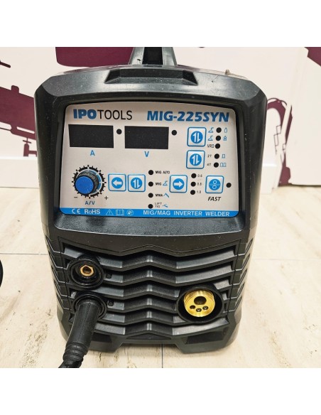 8-8-71060-3-Soldador IPOTOOLS MIG-225SYN Maquina De Soldar MIG MAG Sinérgica
