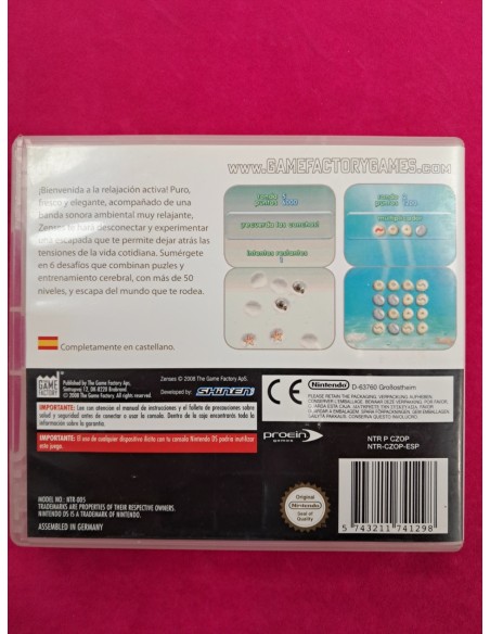 6-6-168458-2-Videojuego Nintendo DS Zenses Ocean