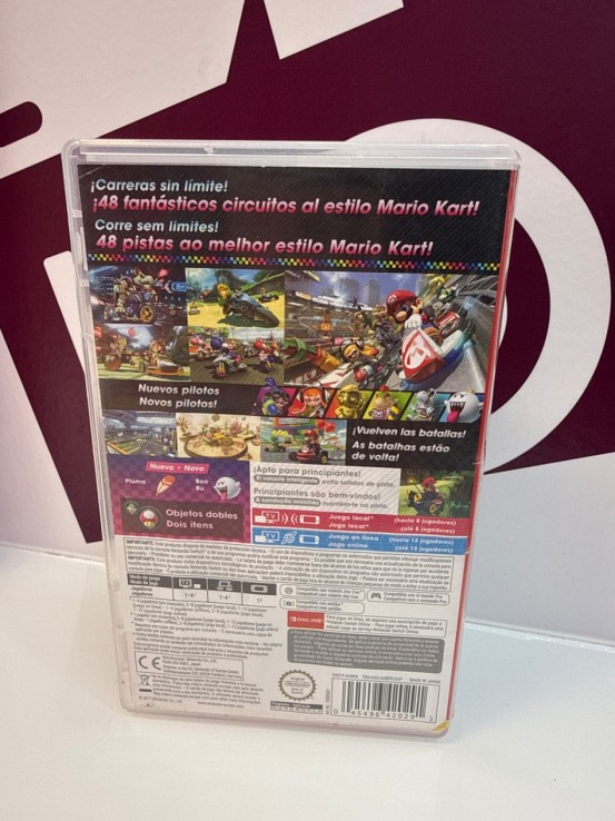 9-9-77018-3-Videojuego Nintendo Switch Mario Deluxe 