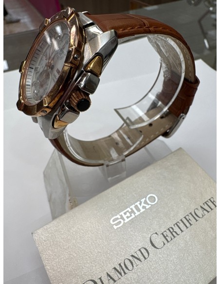 1-1-271374-2-Reloj Alta Gama Señora Seiko Velatura Chronograph Diamantes 