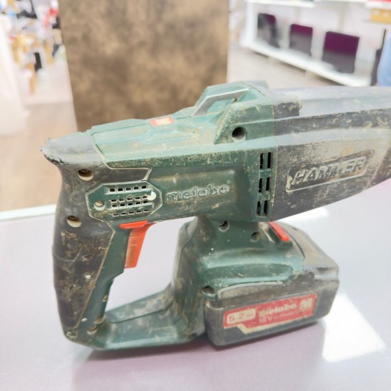 7-7-85144-2-Taladro A Bateria Metabo Hammer 5.2ah 18v KHA 18LTX