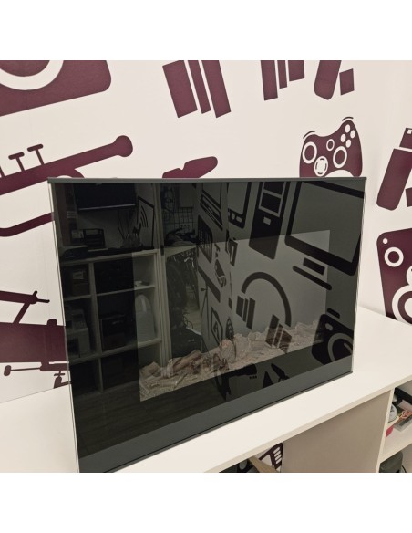 8-8-77427-3-Chimenea Electrica de pared sin marca mando