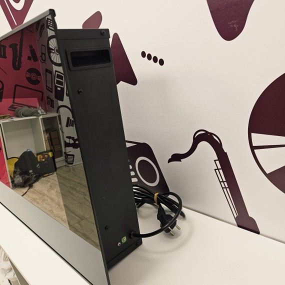 8-8-77427-6-Chimenea Electrica de pared sin marca mando