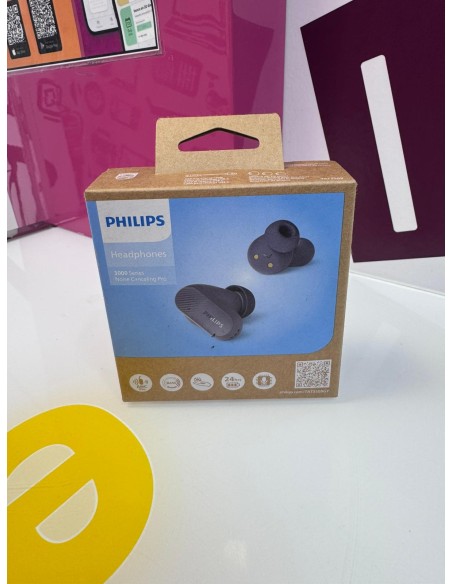 9-9-77061-1-Auriculares inalambricos philips tat3509gy (sin uso)