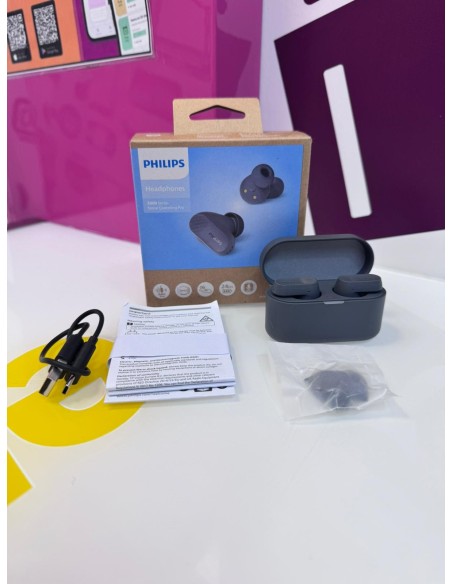 9-9-77063-1-Auriculares inalambrico philips tat3509gy (sin uso)