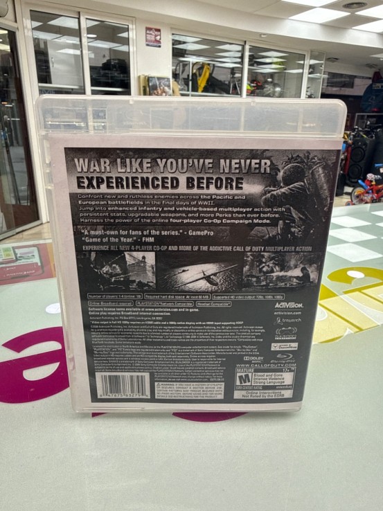 8-8-71211-2-PS3 Call of Duty World at War 