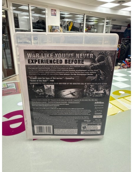 8-8-71211-2-PS3 Call of Duty World at War 