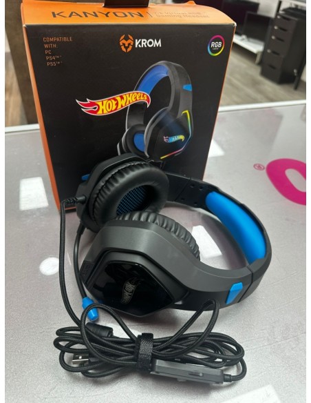 7-7-86554-1-Auriculares KROM Kanyon 7.1 Hotwheels