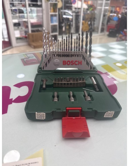 8-8-77496-2-Brocas Maletin Bosch X-Line de brocas y puntas de atornillar x 33 pz