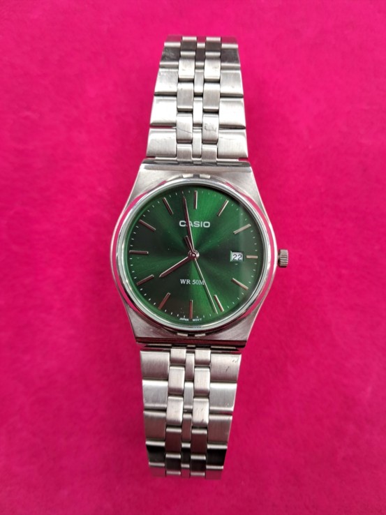 6-6-168539-1-Reloj Alta Gama Caballero Casio MTP Verde
