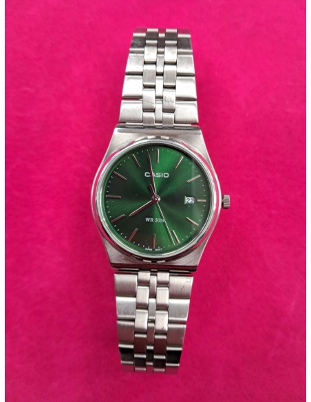 6-6-168539-1-Reloj Alta Gama Caballero Casio MTP Verde
