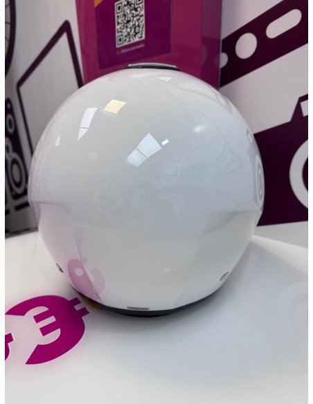 9-9-77082-2-Casco integral jet talla M color blanco