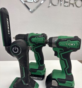 1-1-271492-1-Taladro A Bateria Set Hikoki Ue18djl Linterna Ds 18dd Taladro Atornillador De Impacto Wh 18dd 