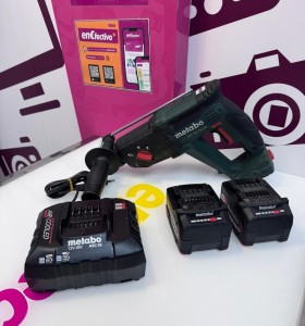 9-9-75064-3-Martillo A Bateria Combinado Metabo Kh 188 Ltx 24 