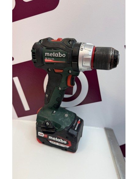 9-9-75070-2-Taladro A Bateria atornillador percutor metabo sb 18 lt bl 