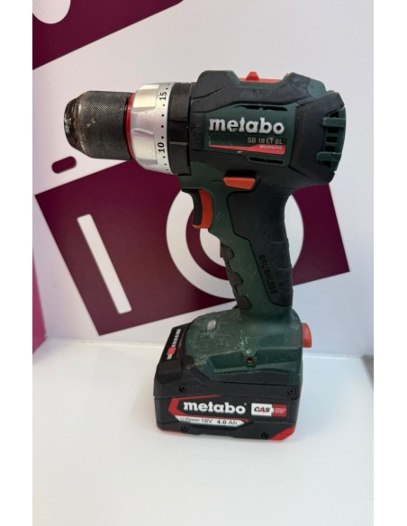 9-9-75070-3-Taladro A Bateria atornillador percutor metabo sb 18 lt bl 