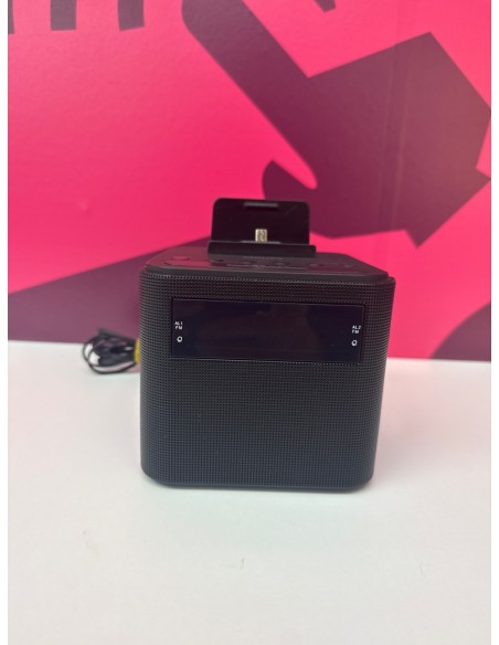 8-8-77564-2-Radio portátil Despertador Philips AJ3200 12 con Cargador de movil