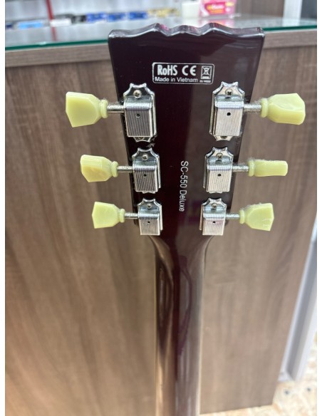 1-1-271514-5-Guitarra Electrica Harley Benton SC-550 Deluxe Funda Rígida