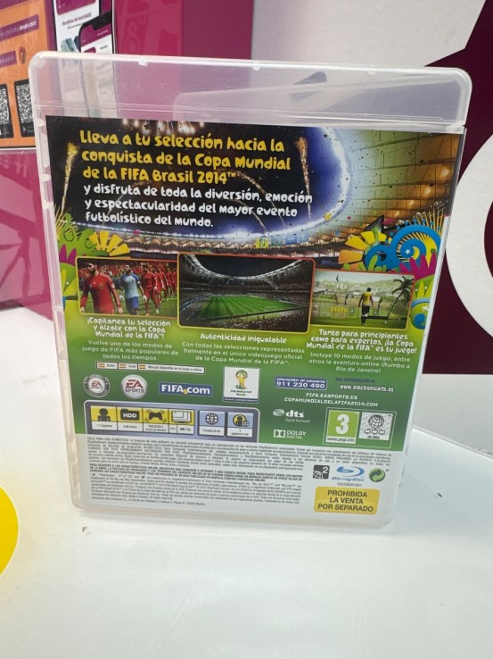 9-9-77133-3-Videojuego PS3 Copa mundial de la FIFA Brasil 2014