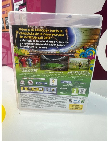 9-9-77133-3-Videojuego PS3 Copa mundial de la FIFA Brasil 2014