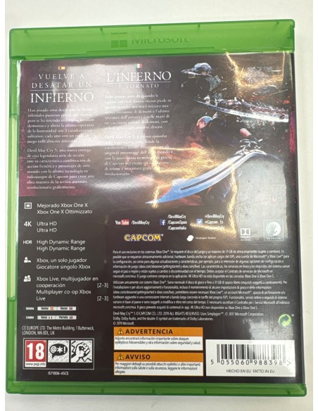 1-1-271609-2-Videojuego Xbox One Devil May Cry 5