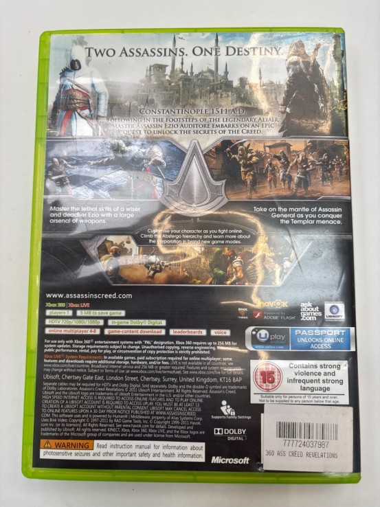 1-1-271575-3-Videojuego Xbox 360 Assassins Creed Revelations