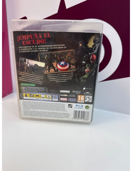 9-9-77188-3-Videojuego PS3 Capitan America 