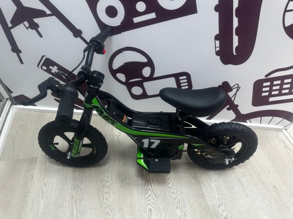 9-9-77202-1-Bicicleta Electrica niño imr 17 verde 12 (sin uso) 