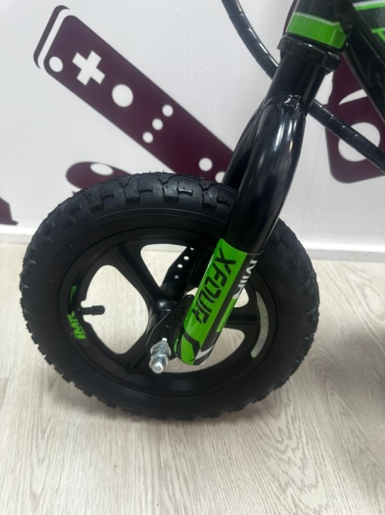 9-9-77202-4-Bicicleta Electrica niño imr 17 verde 12 (sin uso) 