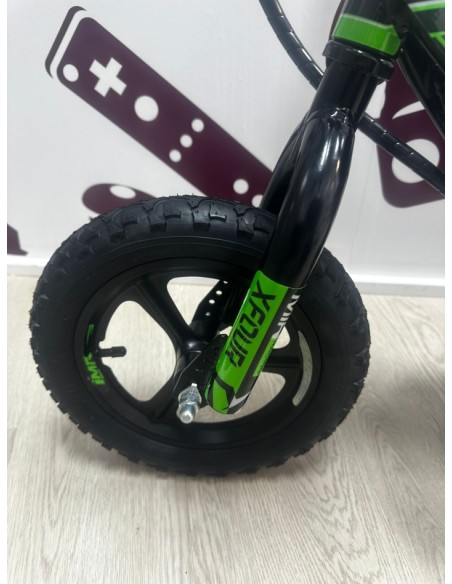 9-9-77202-4-Bicicleta Electrica niño imr 17 verde 12 (sin uso) 