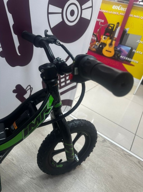 9-9-77202-7-Bicicleta Electrica niño imr 17 verde 12 (sin uso) 