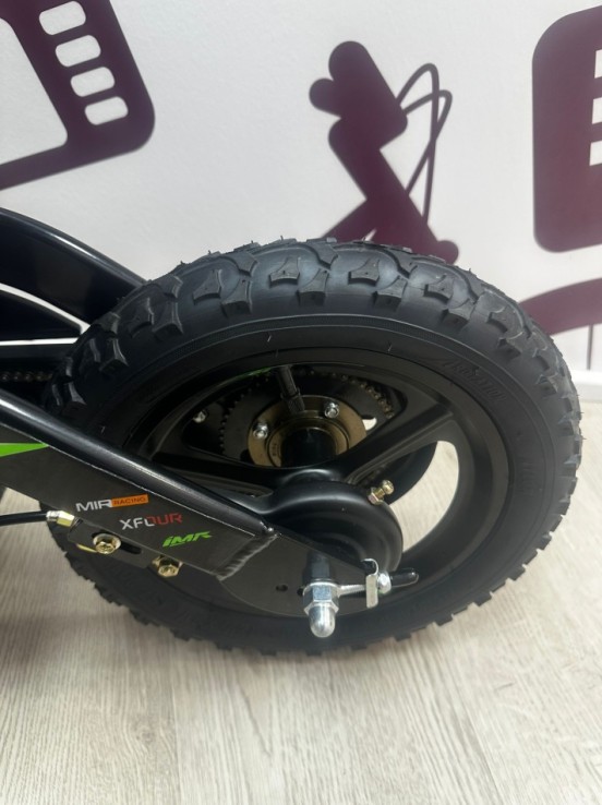 9-9-77202-13-Bicicleta Electrica niño imr x four 17 verde 12 (sin uso) 