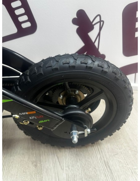 9-9-77202-13-Bicicleta Electrica niño imr x four 17 verde 12 (sin uso) 