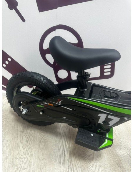 9-9-77202-15-Bicicleta Electrica niño imr x four 17 verde 12 (sin uso) 