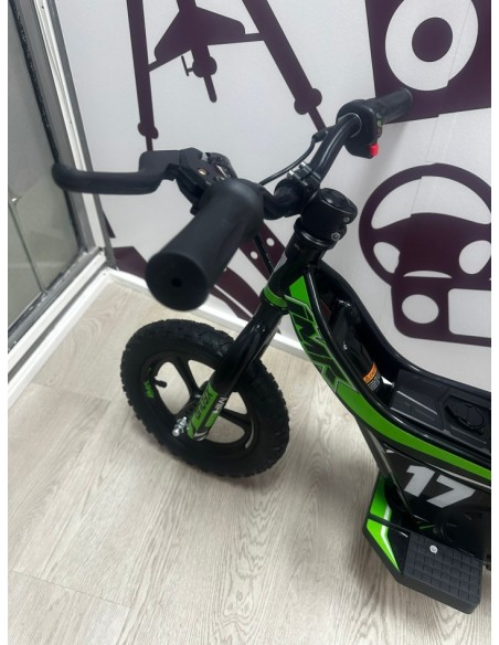 9-9-77202-16-Bicicleta Electrica niño imr x four 17 verde 12 (sin uso) 