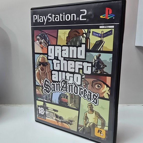 7-7-86630-1-Videojuego PS2 Grand theft auto San Andreas