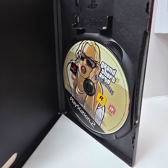 7-7-86630-2-Videojuego PS2 Grand theft auto San Andreas
