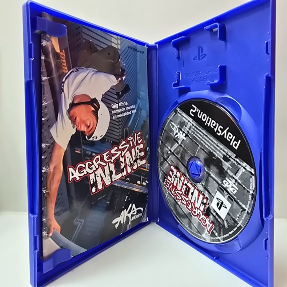 7-7-86631-2-Videojuego PS2 Aggressive Inline 