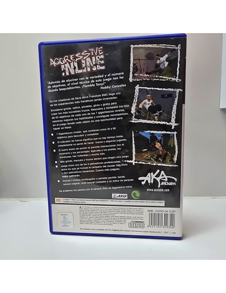 7-7-86631-3-Videojuego PS2 Aggressive Inline 