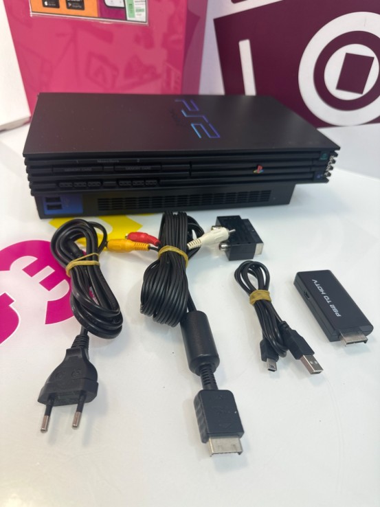 9-9-77103-1-Consola PS2 scph-50004 (sin mando)