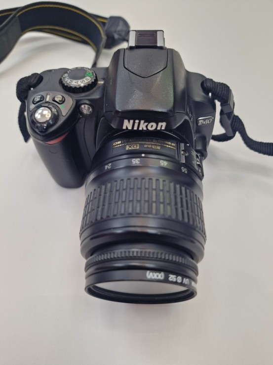 1-1-271734-2-Cámara Digital Réflex Nikon D40 Objetivo DX 18-55mm