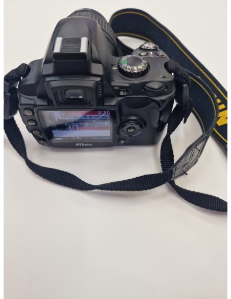 1-1-271734-4-Cámara Digital Réflex Nikon D40 Objetivo DX 18-55mm