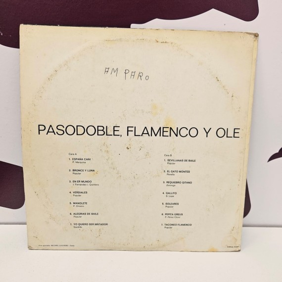 8-8-77586-2-Vinilo Pasodoble,flamenco y olé