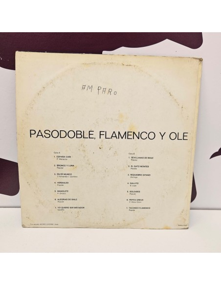 8-8-77586-2-Vinilo Pasodoble,flamenco y olé