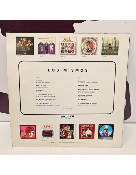 8-8-77596-2-Vinilo Los mismos (Una vez,Maria Isabel,etc..)