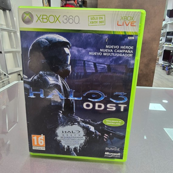 7-7-86731-1-Videojuego Xbox 360 Halo 3: ODST , 2 Disc 