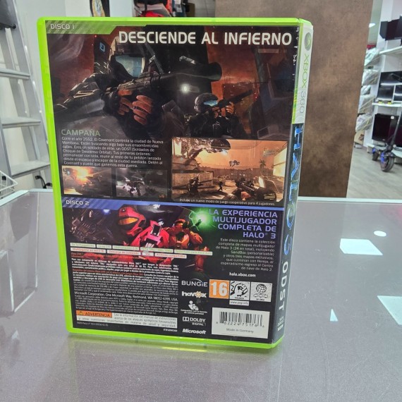 7-7-86731-3-Videojuego Xbox 360 Halo 3: ODST , 2 Disc 